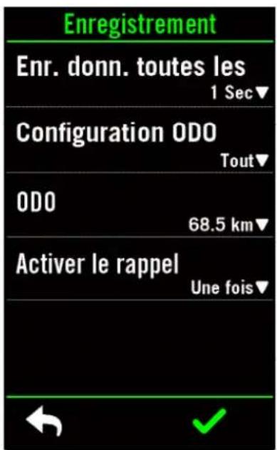 Bryton Rider S800 - Enregistrement - 1