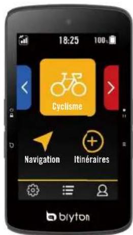 Bryton Rider S800 - Écran tactile - 2