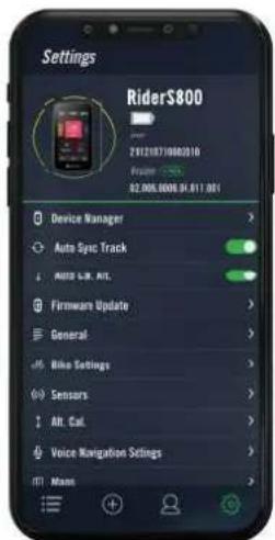 Bryton Rider S800 - Synchronisation via BLE - 4