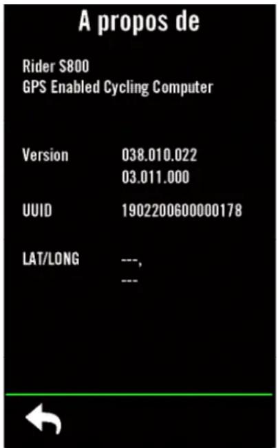 Bryton Rider S800 - À propos de - 1