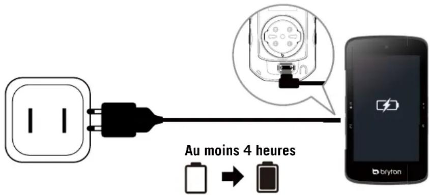 Bryton Rider S800 - Étape 1 : Recharger votre Rider S800 - 1