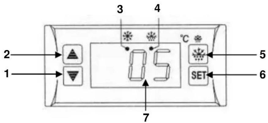 BARTSCHER 700211G - Cyfrowy regulator temperatury - 1