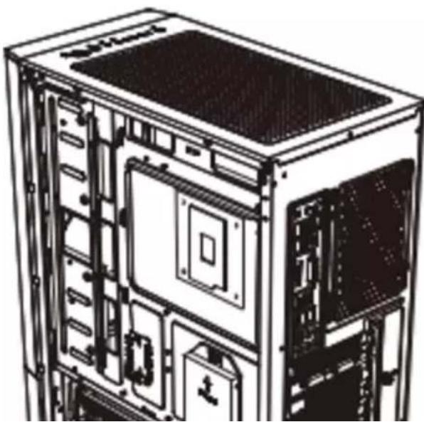 MSI MAG Force 110R - Ouverture du couvercle latéral gauche et droit - 5