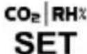 TECHNOLINE WL 1040 - To Set Time, 12/24 Hour, High-Low Alert of CO ^2 and Humidity - 1