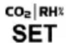 TECHNOLINE WL 1040 - To Set Time, 12/24 Hour, High-Low Alert of CO ^2 and Humidity - 8