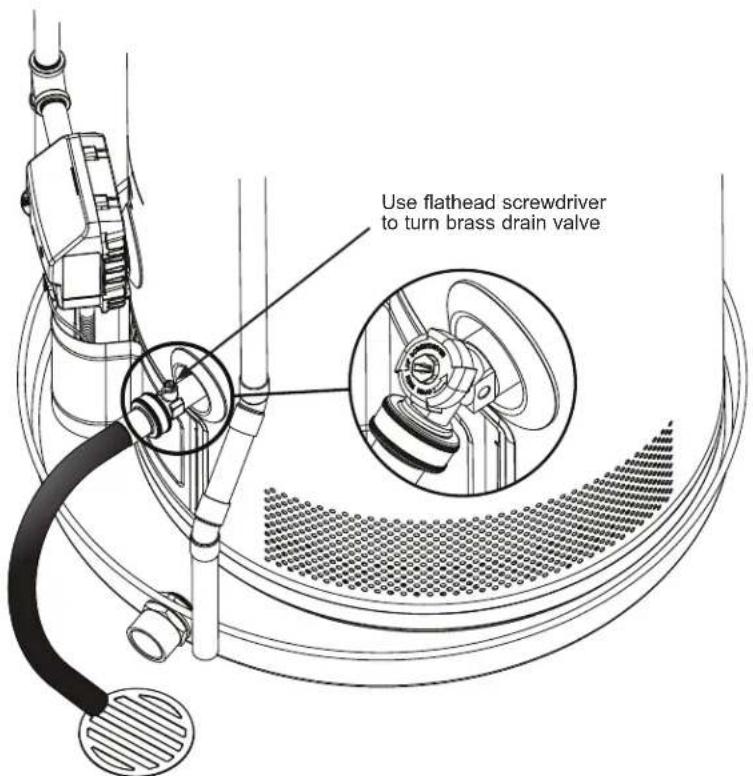 GE GP50T12BXR - Flushing the Tank: - 1