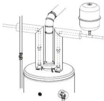 GE GP50T12BXR - HOT AND COLD PIPE INSULATION (if supplied with product) - 2