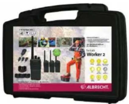 ALBRECHT Tectalk Worker 2 - Delivery Content - Hard Case Sets - 8