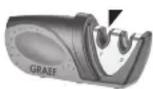 GRAEF Piccolo - Aiguiseur de couteaux compact piccolo à 2 phases Un tranchant supérieur et un affûtage durable! - 1