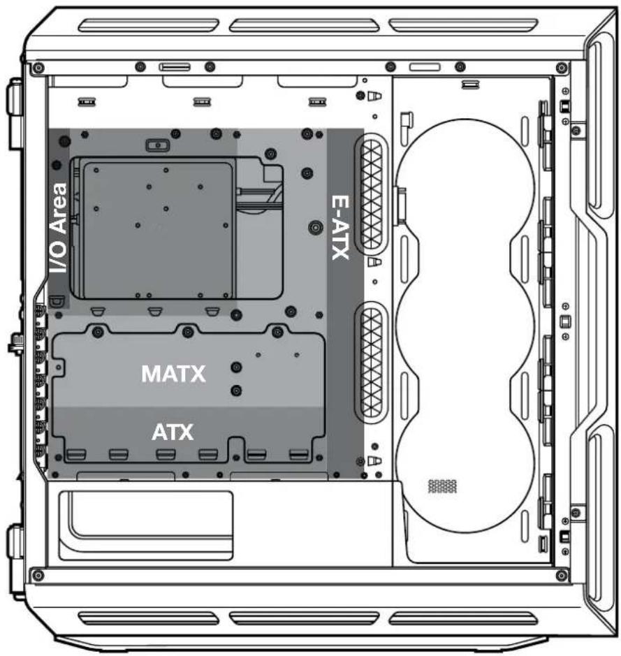 CORSAIR iCUE 5000T RGB - INSTALACIÓN DE LA PLACA BASE - 1