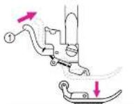 VERITAS Florence - Remplacement du pied-de-biche - 1