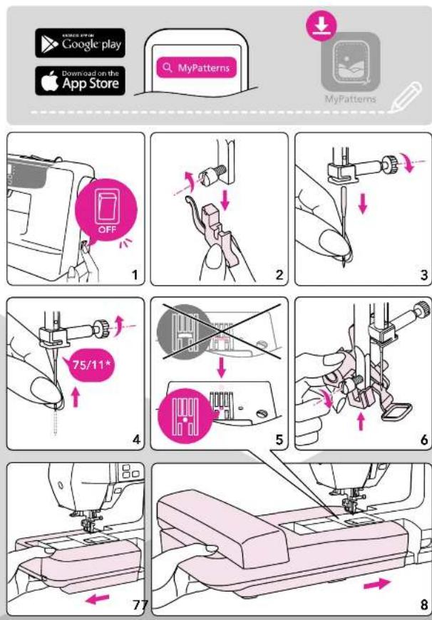 VERITAS Florence - Guide rapide de broderie - 1