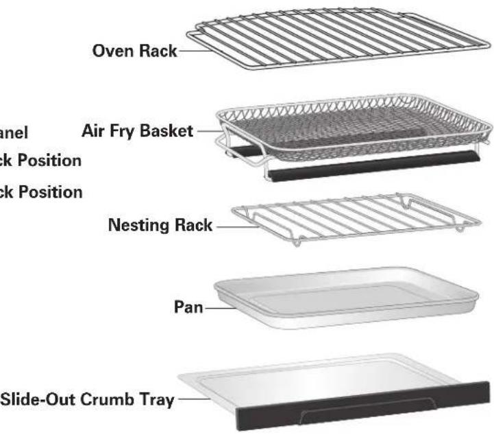 HAMILTON BEACH Quantum Air Fry 31350 - Parts and Features - 2