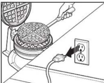 HAMILTON BEACH 26201 - How to Make Two Waffles - 6