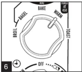 HAMILTON BEACH 31146 - Utilisation des réglages Bake (cuire), Broil (griller) et Warm (garde au chaud) (suite) - 2