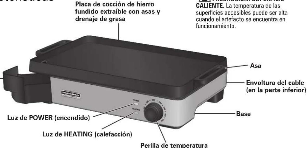 HAMILTON BEACH 38560 - Piezas y caractéristicas - 1