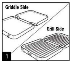 HAMILTON BEACH 38546 - How to Use the Grill/Griddle - 1