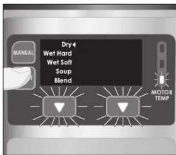 Dy Wet Hard Wet Soft Soup Blend MANUAL MOTOR TEMP