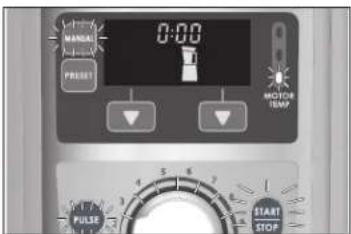 0:00 MOTOR TEMP PULSE START STOP