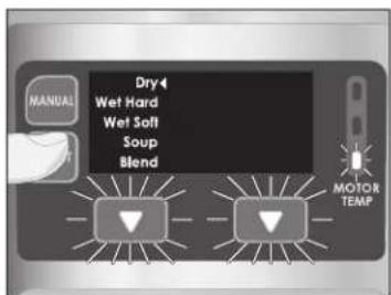 Dy Wet Hard Wet Soft Soup Blend MANUAL MOTOR TEMP