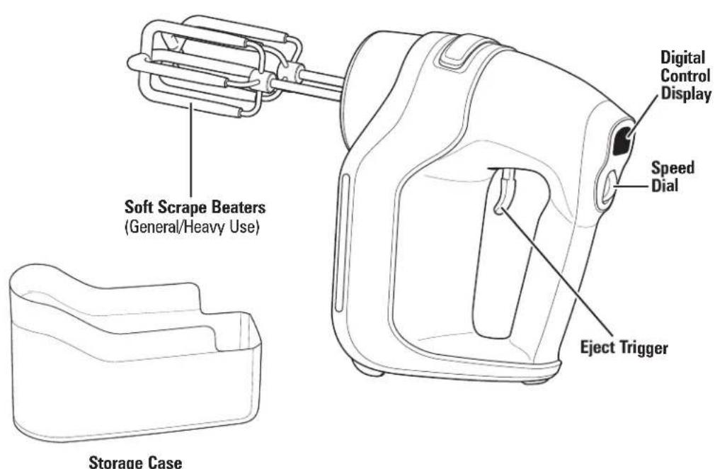 HAMILTON BEACH 62657 - Parts and Features - 1