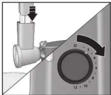 HAMILTON BEACH 63247 - How to Attach Slicer/Shredder Accessory (cont.) - 5
