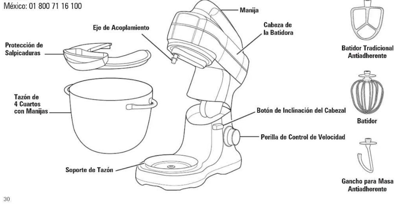 HAMILTON BEACH 63391 - Partes y Caracteristicas - 1