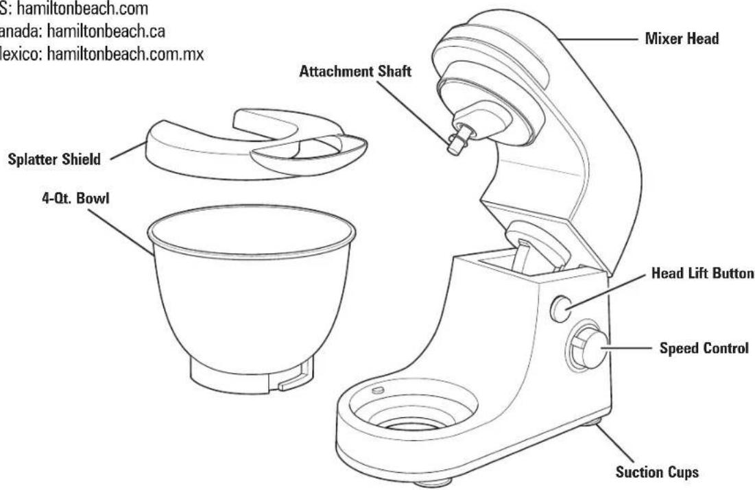 HAMILTON BEACH 63387 - Parts and Features - 1