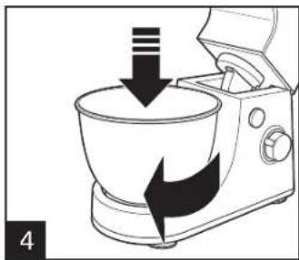 HAMILTON BEACH 63386 - WARNING Cut and Crush Hazard. - 3