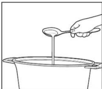 HAMILTON BEACH Set ’n Forget 33961 - Comment saisir dans le pot allant sur une table de cuisson - 1