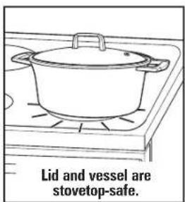 HAMILTON BEACH Set ’n Forget 33961 - Stovetop-Safe Vessel Capacity: - 2