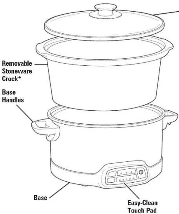 HAMILTON BEACH 33660 - Parts and Features Parts and Features - 4