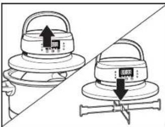 HAMILTON BEACH 33602 - Using Air Fry Lid after Slow Cooking (cont.) - 3