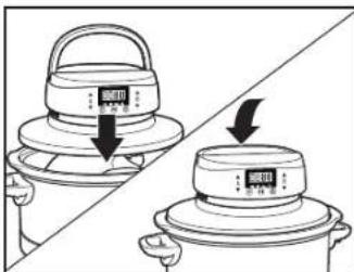 HAMILTON BEACH 33602 - Using Air Fry Lid after Slow Cooking (cont.) - 4