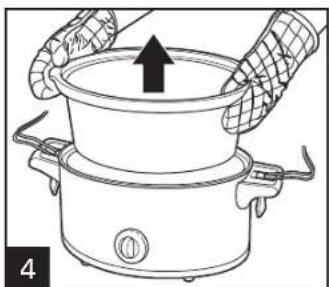 HAMILTON BEACH Crock Caddy 33002 - To Use - 4