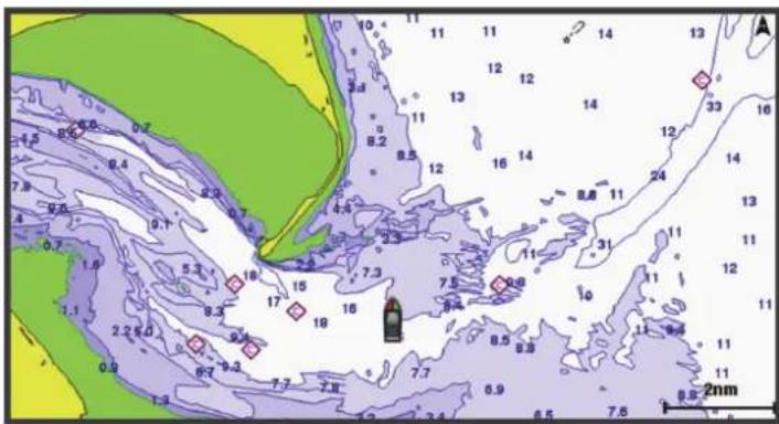 GARMIN ECHOMAP UHD2 5X - Carte de navigation et carte de pêche - 1
