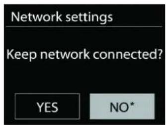 Soundmaster IR3200 - - Keep network connected - 1