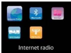 Soundmaster IR3200 - HOVEDMENU - 1