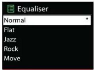 Soundmaster IR3200 - EQUALISER - 1