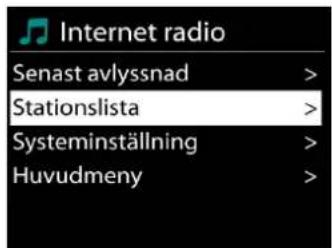 Soundmaster IR3200 - - Senast lyssnat - 1