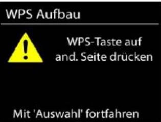 Soundmaster IR3200 - Push button - WPS-Schnelltaste am Gerät - 1
