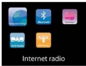 Soundmaster IR3200 - HUVUDMENY - 1