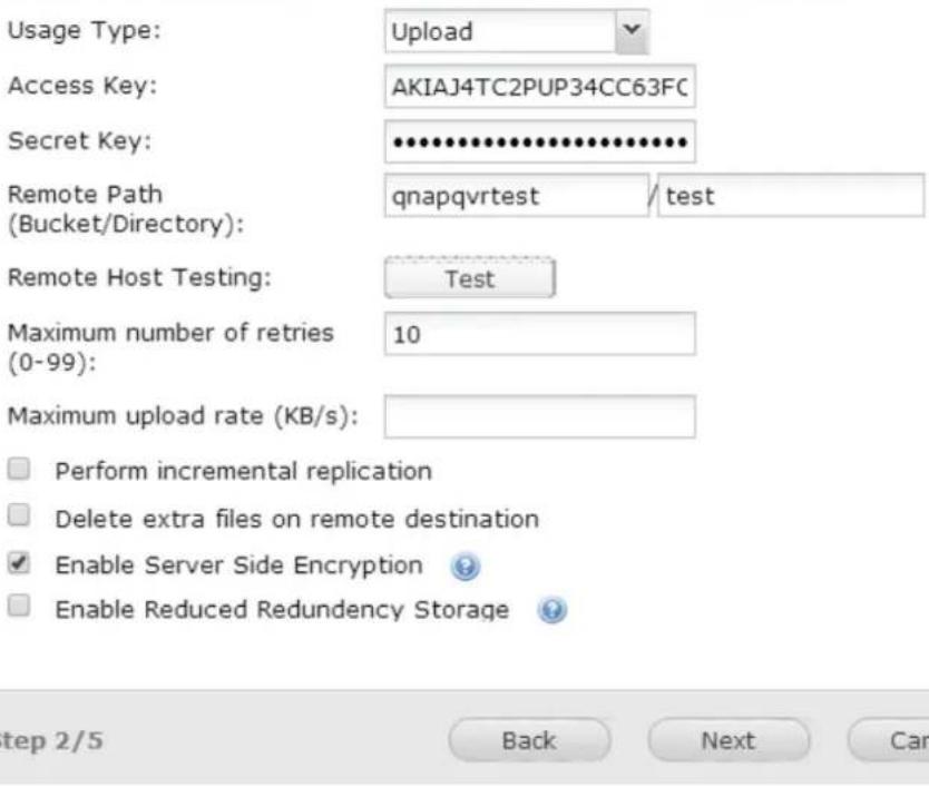 QNAP VS6120 Pro+ - Amazon S3 - 1