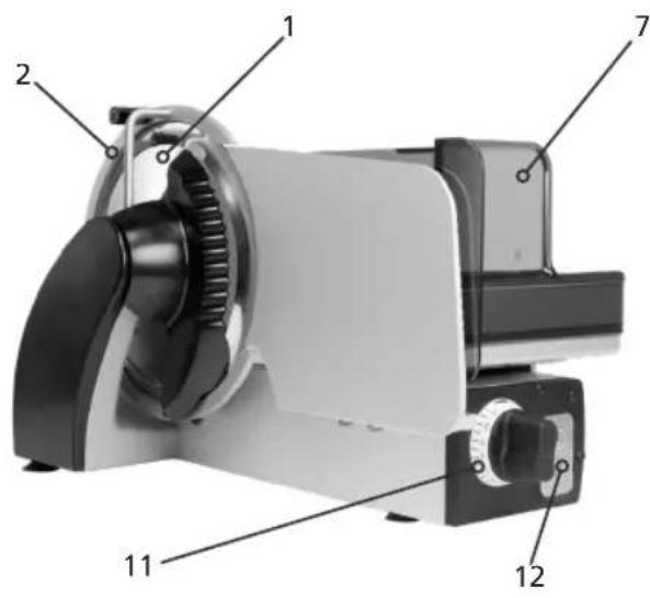 GRAEF Concept 30S - Component designation - 2