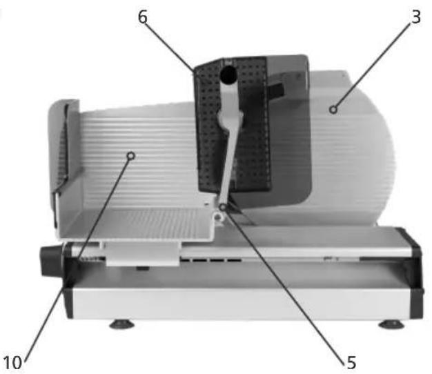 GRAEF Concept 30S - Component designation - 3