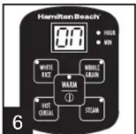 HAMILTON BEACH 37518 - ADVERTENCIA - 5