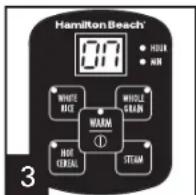 HAMILTON BEACH 37518 - ADVERTENCIA Peligro de Quemaduras. - 1