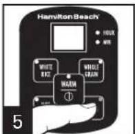 HAMILTON BEACH 37518 - How to Steam Food - 4