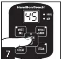 HAMILTON BEACH 37518 - Cuisson du riz et des grains - 6