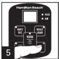 HAMILTON BEACH 37518 - Cuisson des aliments à la vapeur - 4